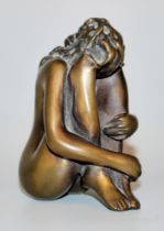 Bruno Bruni, "Mignon", Bronzeplastik