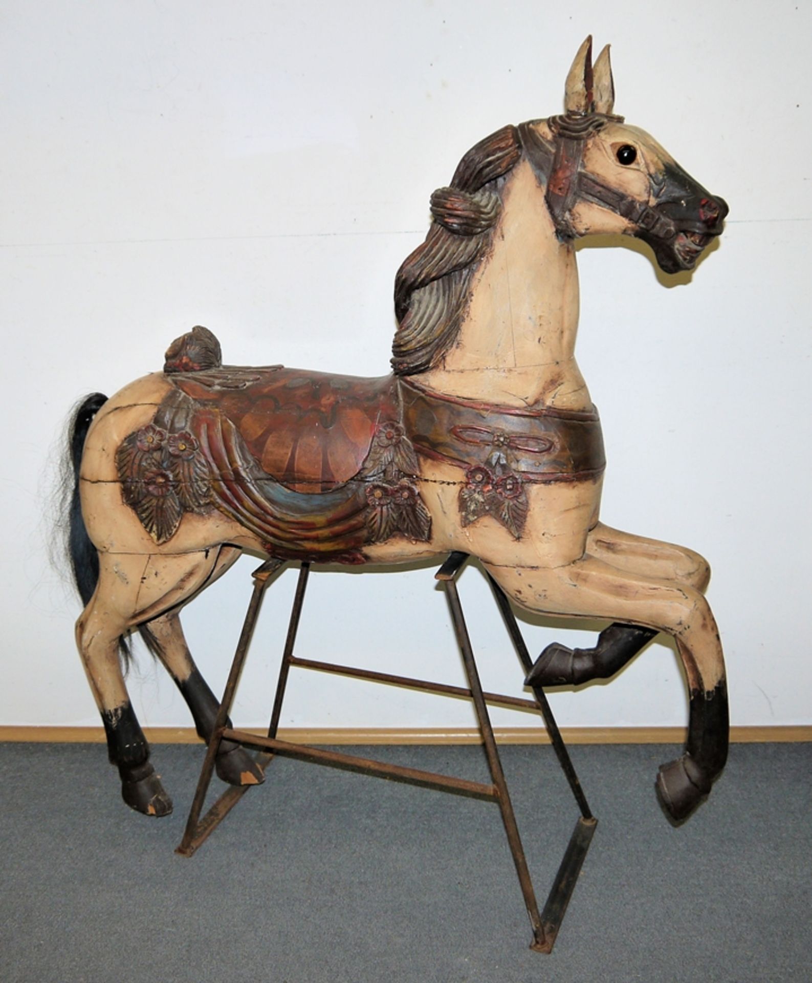 Nostalgic "carousel horse"