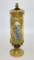 Large Historicist tankard, probably Theresienthal, circa 1880