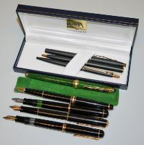 8 collectible writing instruments, Montblanc inter alia