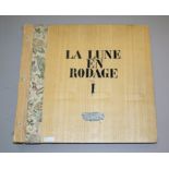 "La lune en Rodage I", art anthology from 1959/60 with over 30 works