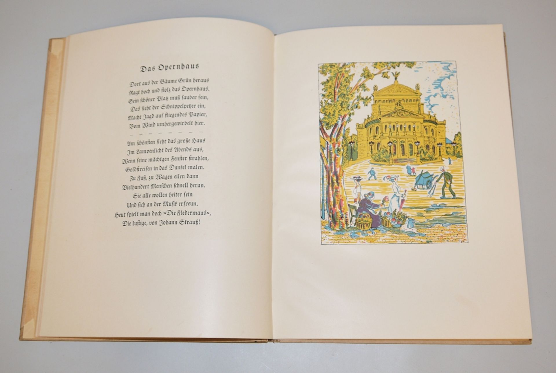 The Frankfurt Picture Book by Fritz Franke and Hans Pfeifer, 1922, signed and numbered - Image 2 of 3