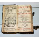 Kleine Bibel, griechisch, Leipzig, J. . Richter 1702
