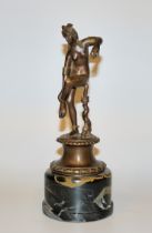 Venus Anudyomene, bronze sculpture, Italy 19th century 