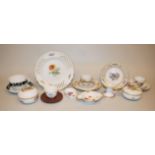 Collection of coffee cups, mocha cups and decorative porcelain, Meissen from 1900, 3 x 1st choice