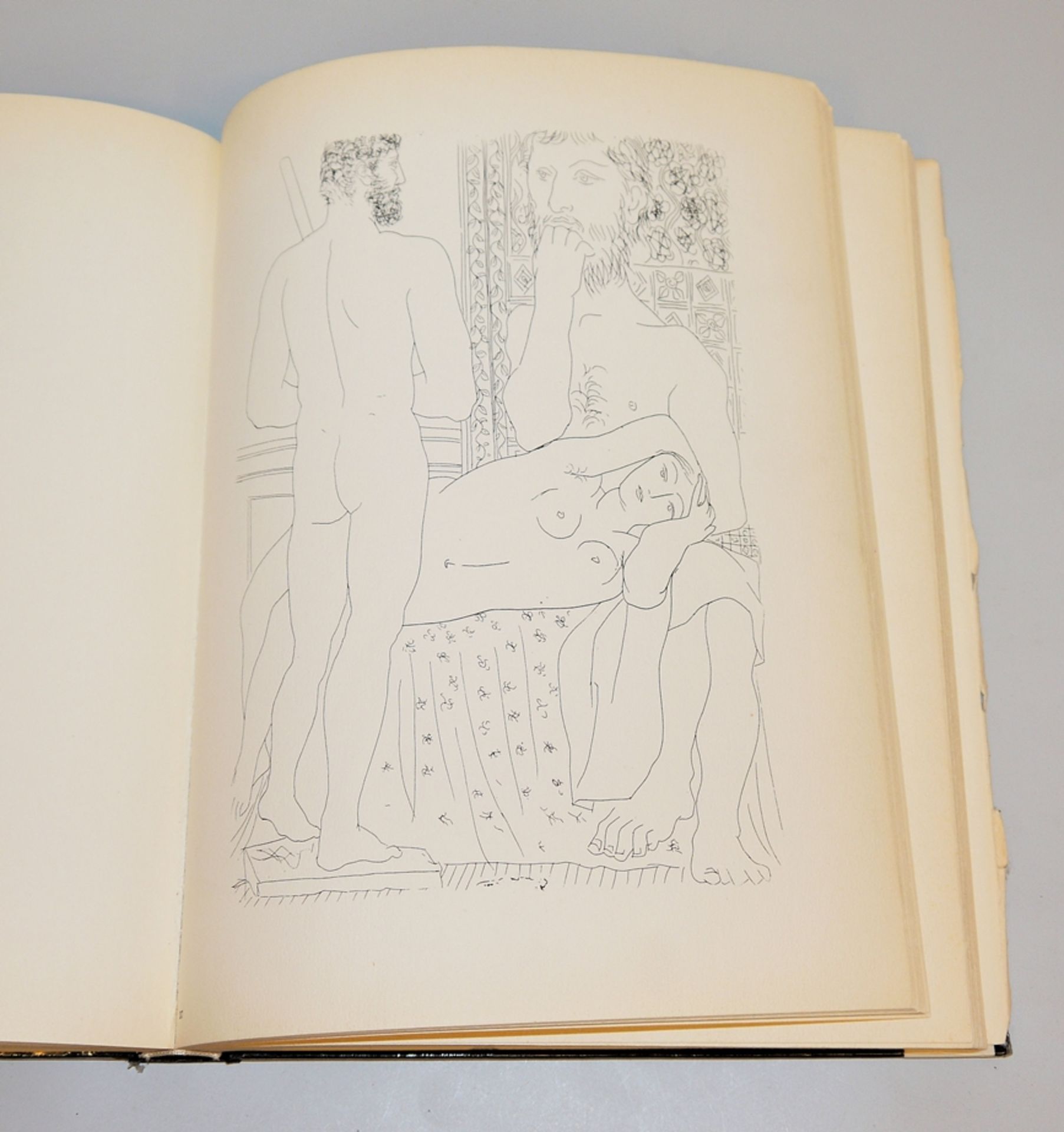 Pablo Picasso. Suite Vollard, Büchergilde Gutenberg, Hatje, 1956 - Image 2 of 2