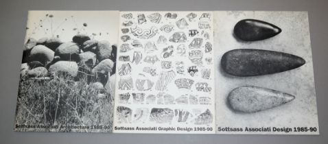 Sottsass Associatti 1985-90: Architecture / Design / Graphic Design, limited edition, 1990