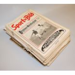 57 Ausgaben der "Sport im Bild", „Illustrierte Wochenschrift für Sport, Gesellschaft und Theater“ 1