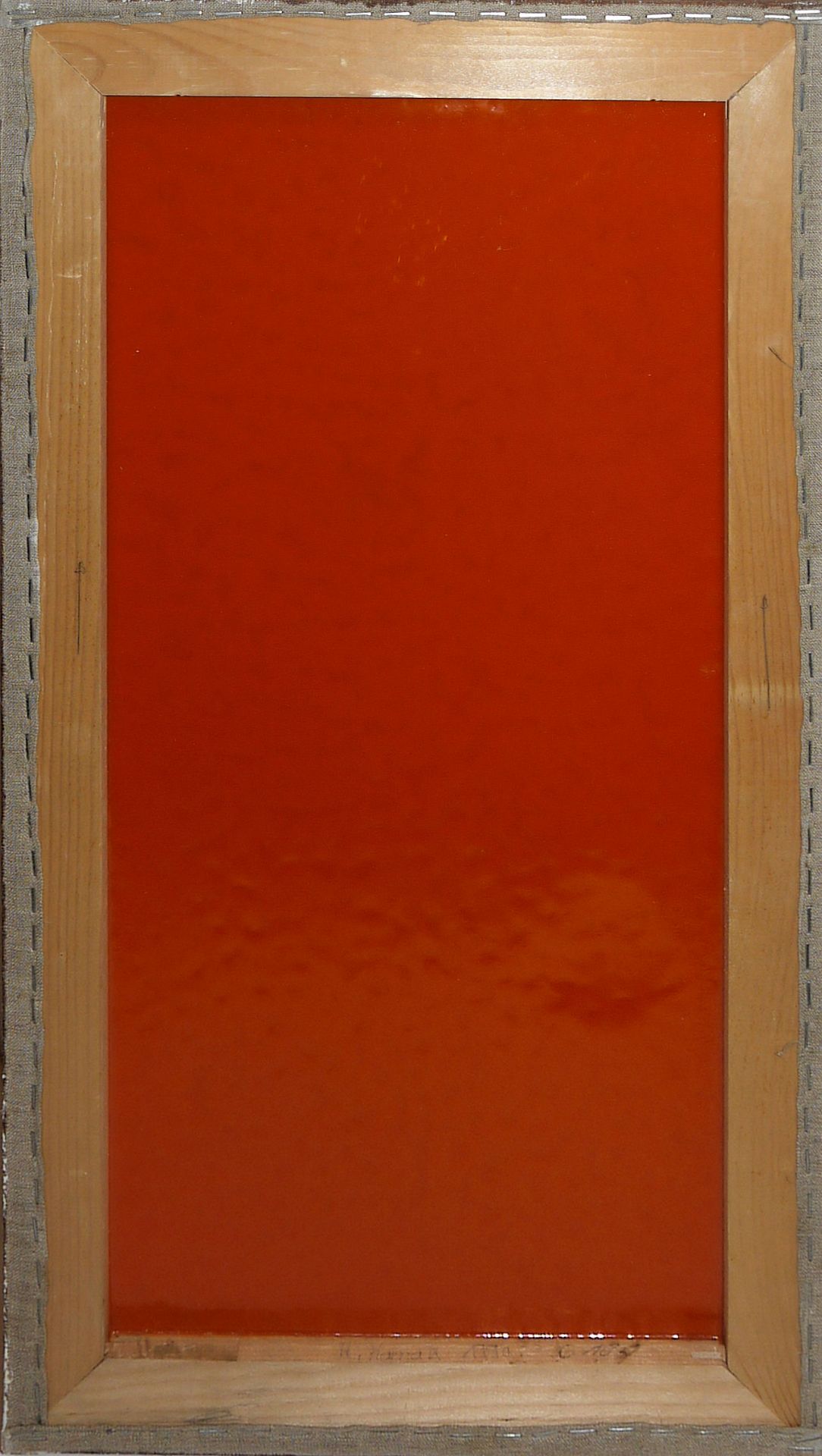 Herbert Hamak, C105, Kunstharz mit Pigment auf Leinwand, 1990 - Bild 5 aus 5