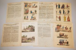 Friedrich Justin Bertuch, 26 Kupferstiche aus den Bänden "Bilderbuch für Kinder", 1798-1807