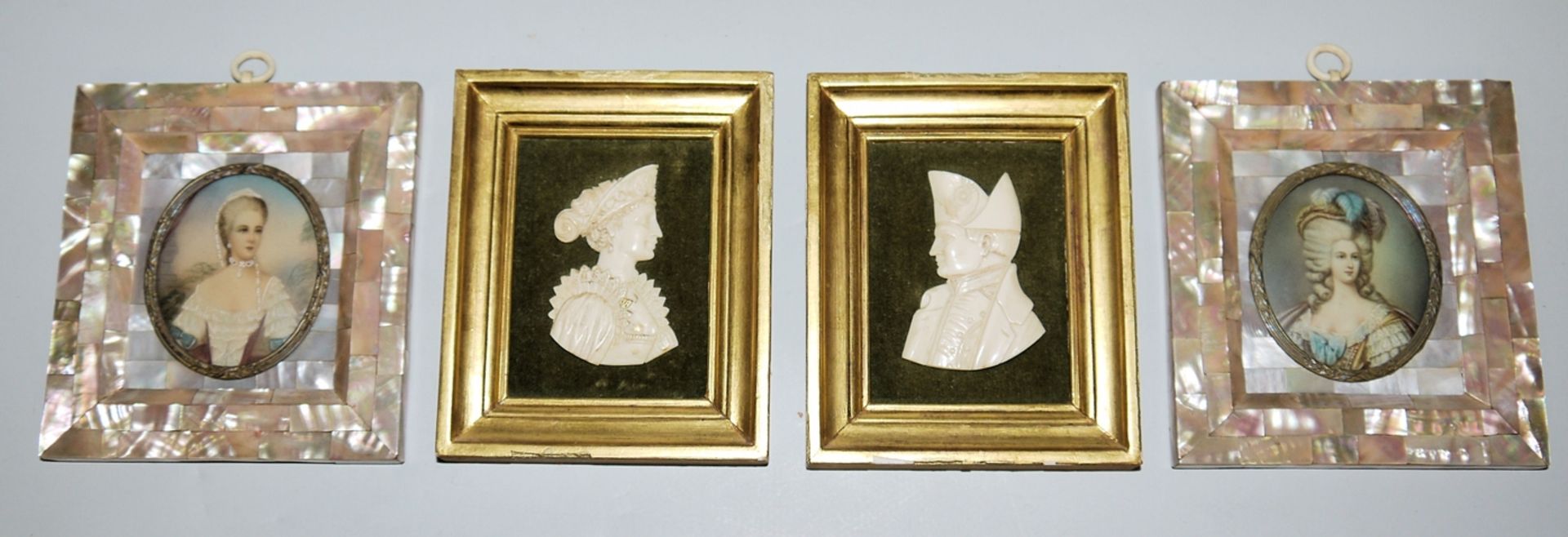 Collection estate with 12 miniatures from ca. 1800 - Image 3 of 4