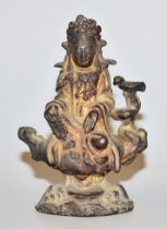 Kleinbronze der Guanyin, Ming-Stil, China wohl 17. Jh.