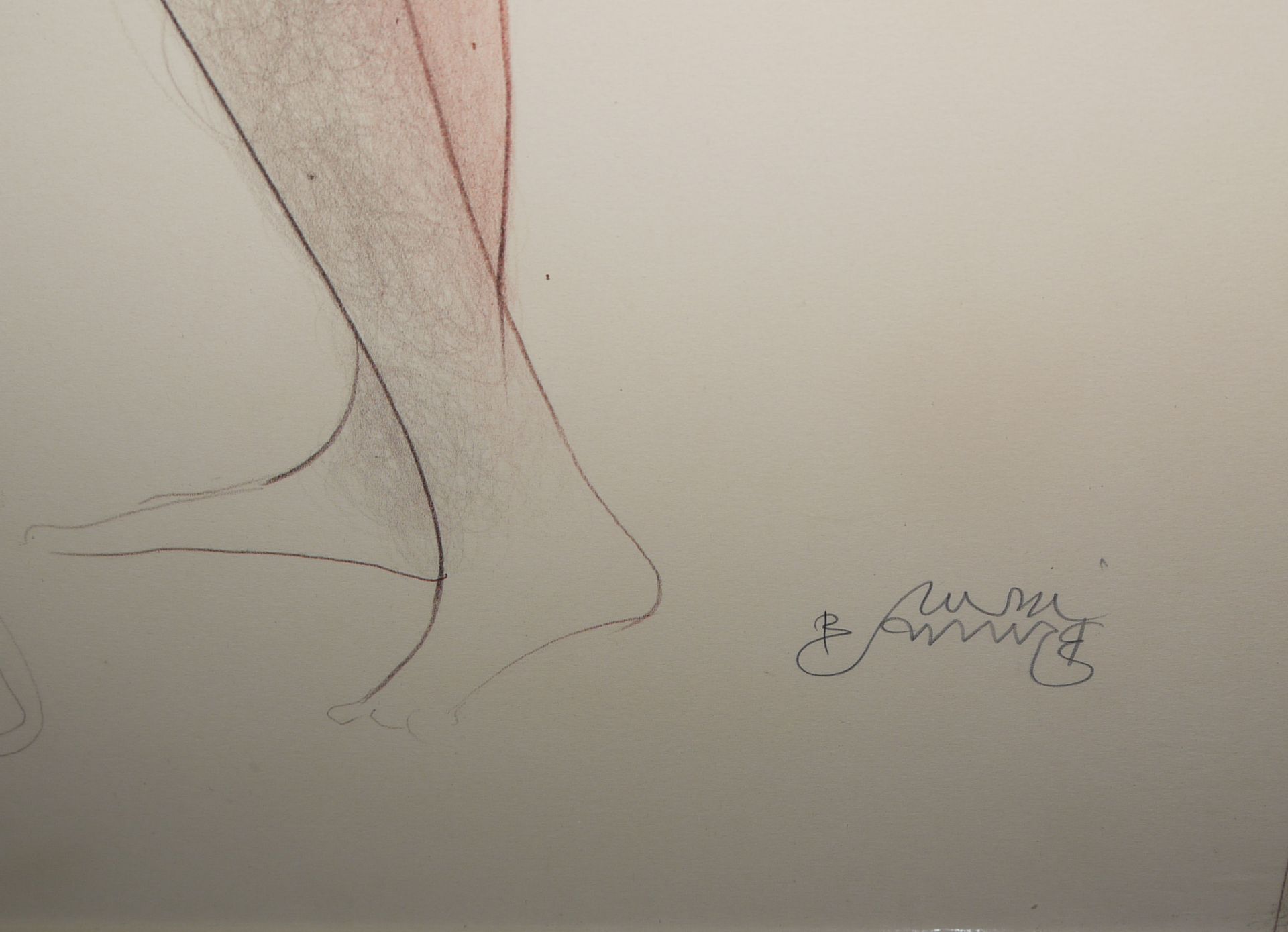 Bruno Bruni , "Ballet Movimento" & Gabriele Mierszwa, "Mit dem ersten Ton", two large, signed colou - Image 2 of 4