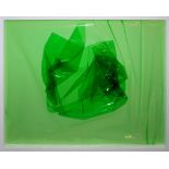 Nikolaus Koliusis, "Simulations", 4 transparent filter foils framed under glass, 2001 