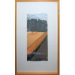 Walter Dahn, Landschaftserinnerung I & II, 2 oil paintings, gallery-framed