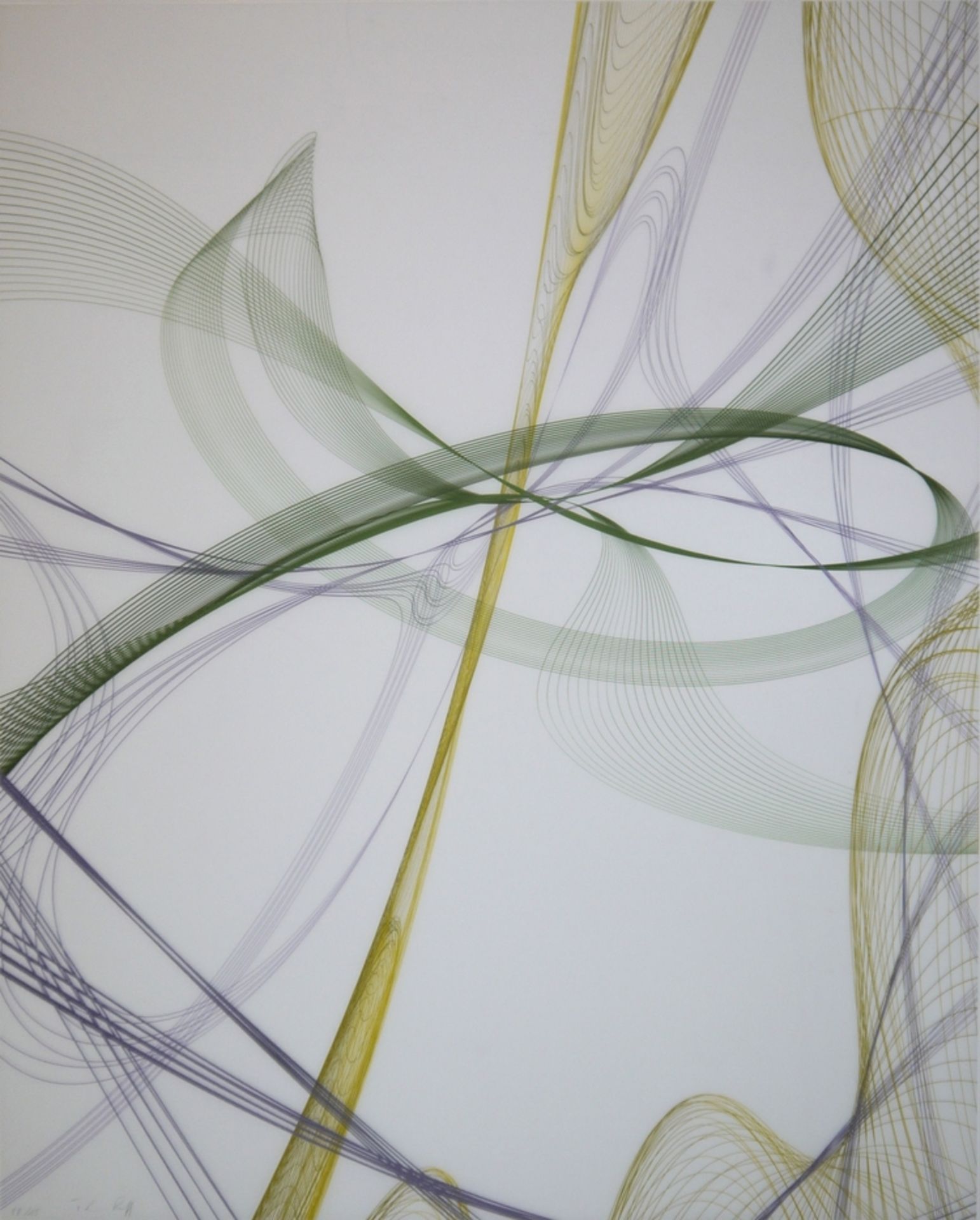 Thomas Ruff, "Zycles", digitaler Ditone-Pigmentdruck von 2008, signiert