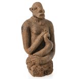 Weibl. Figur. Terrakotta. Schwarzafrika / Djennné (Dogon)