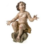 Putto auf Wolke