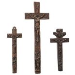 Drei Reliquienkreuze
