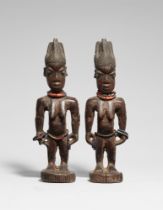 PAIR OF YORUBA TWIN FIGURES, ibeji