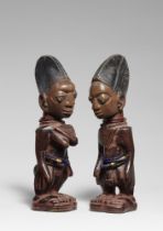 PAIR OF YORUBA TWIN FIGURES , ibeji