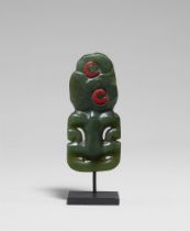 MAORI NEPHRITE PENDANT, hei tiki