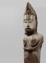 URHOBO FEMALE SHRINE FIGURE