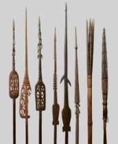 EIGHT OCEANIC SPEARS