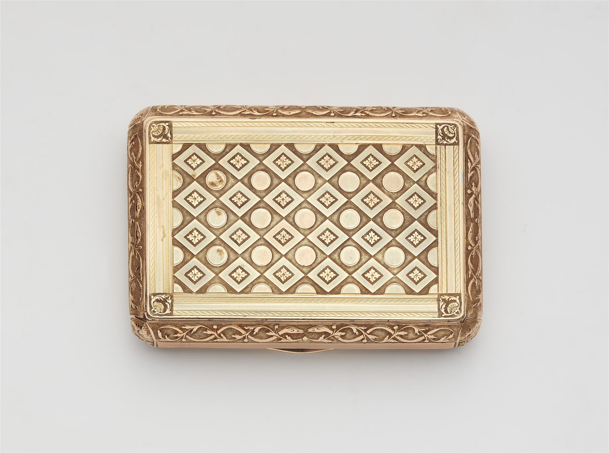A 14k gold presentation snuff box from Prince Wilhelm of Prussia - Image 5 of 5