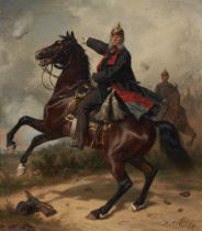 Wilhelm Camphausen, Emperor Wilhelm I on horseback