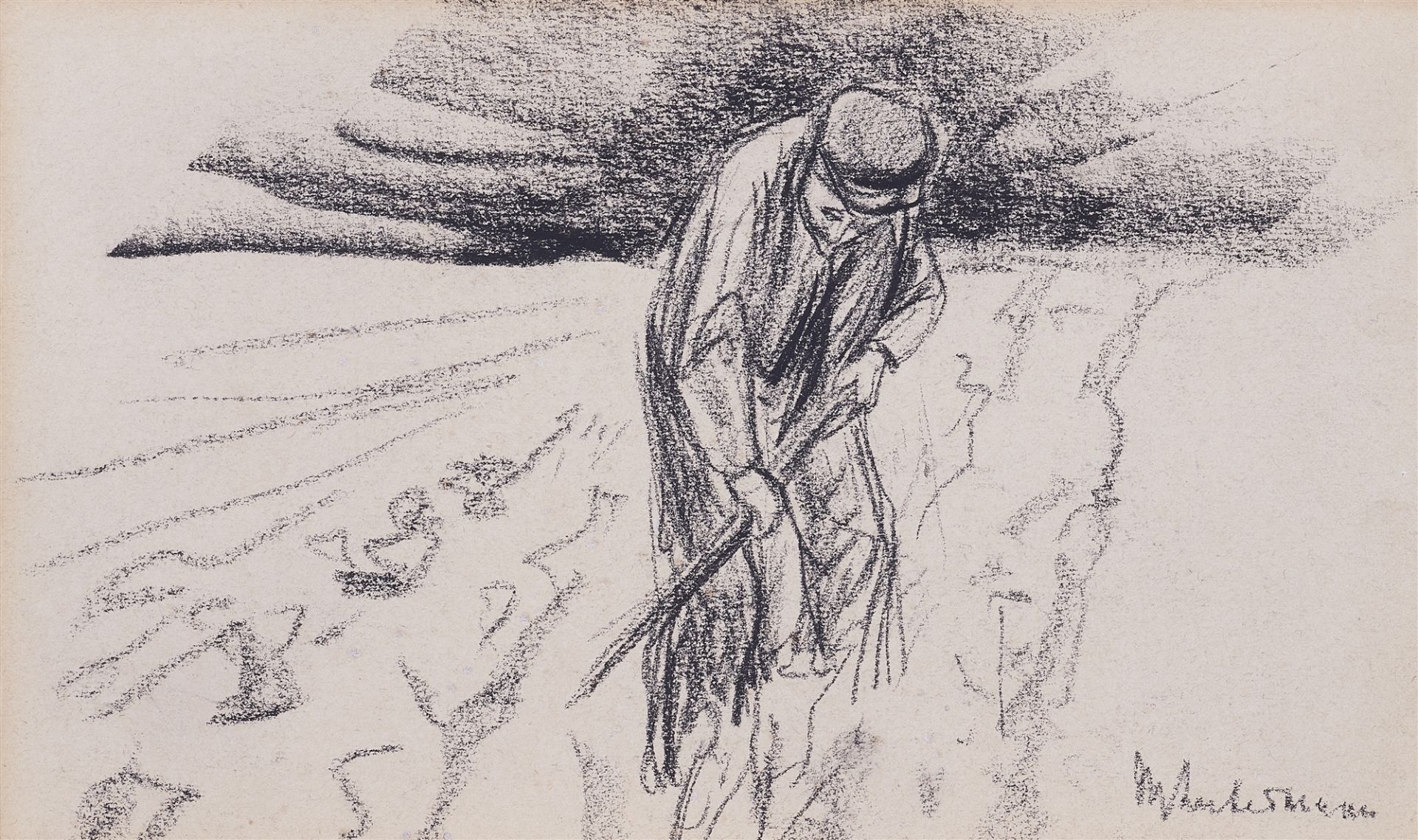 Max Liebermann, Farmer in the field