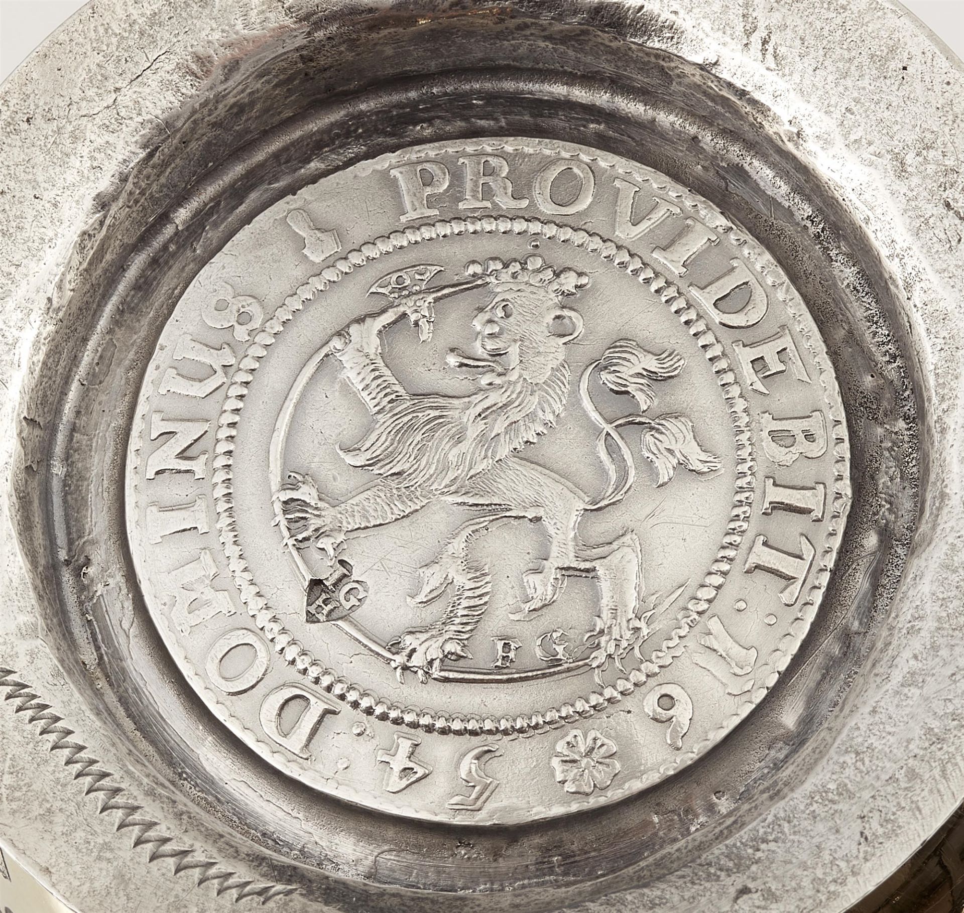 A Berlin silver coin-set beaker - Image 3 of 4