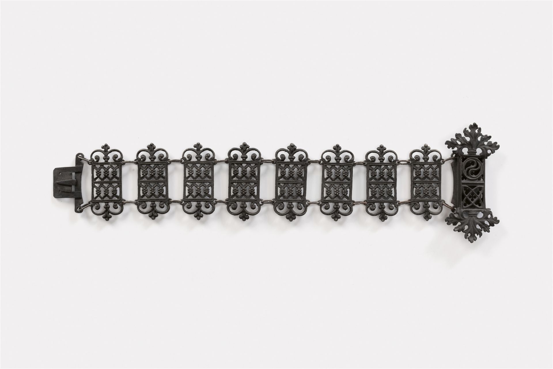 A cast iron bracelet
