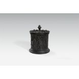 A rare cast iron tobacco pot