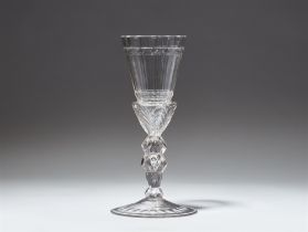 A rare lower Silesian cut glass