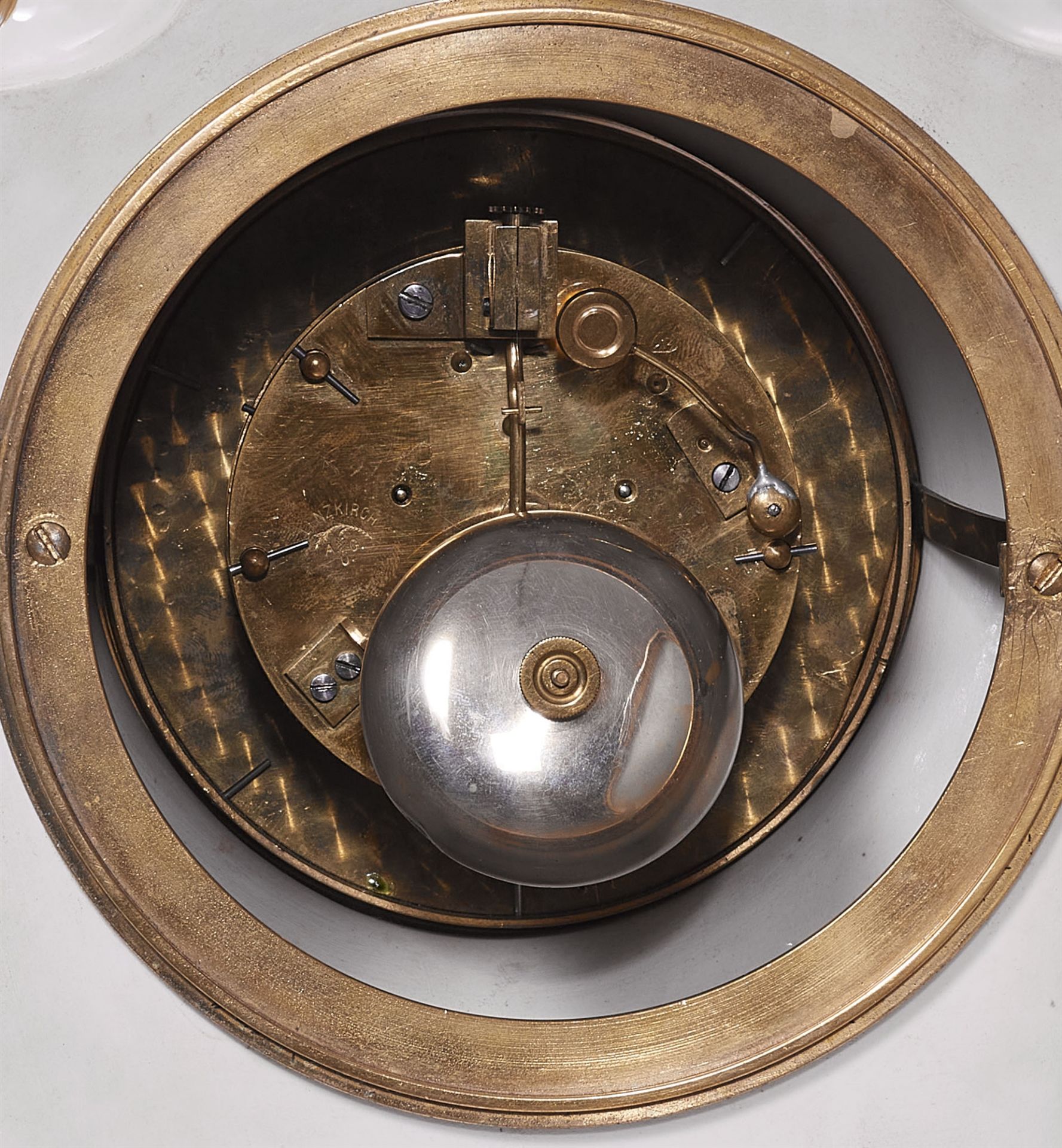 A rare Berlin KPM porcelain clock - Image 2 of 3