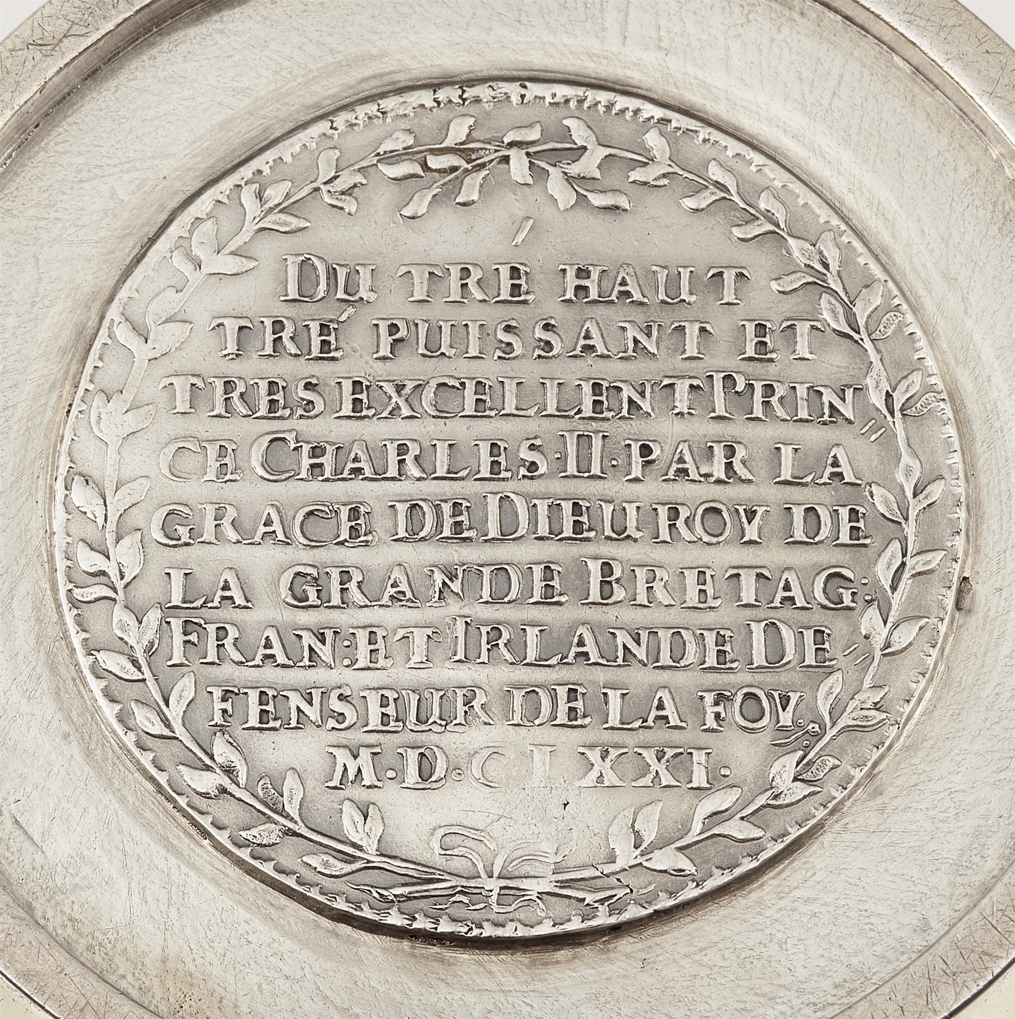 A Berlin silver coin-set beaker - Image 3 of 5
