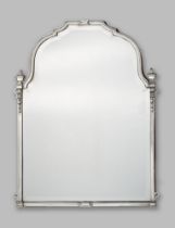 A museum quality Régence silver toilette mirror