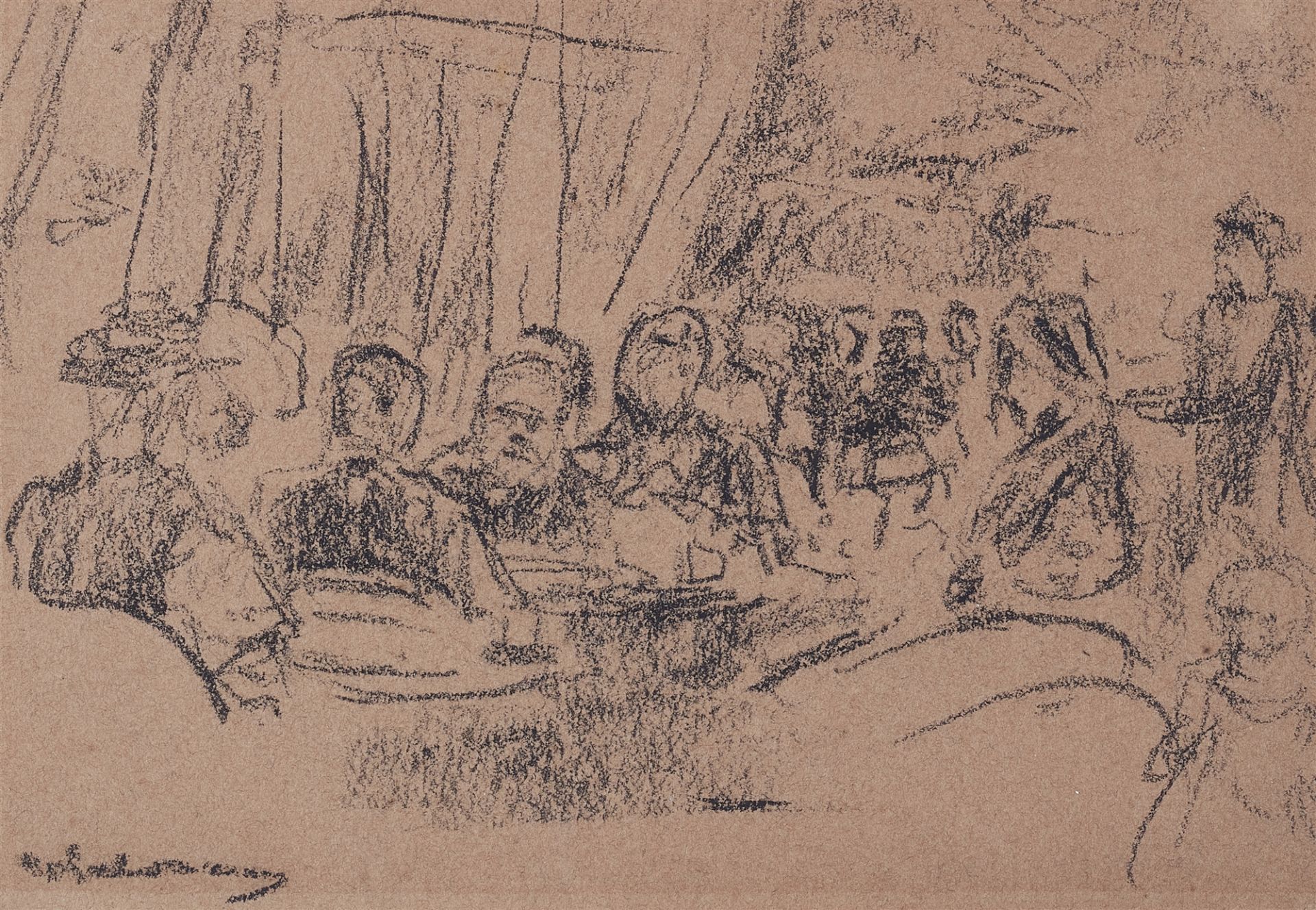 Max Liebermann, Beer garden