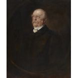 Franz Seraph von Lenbach, Portrait of Otto von Bismarck in a painted oval