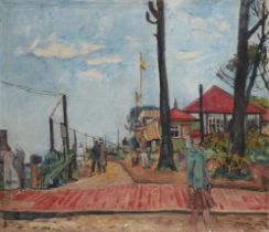 Erich Büttner, Beach Promenade in Graal