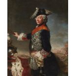 Johann Heinrich Christian Franke, circle of, Portrait of King Frederick II as a commander
