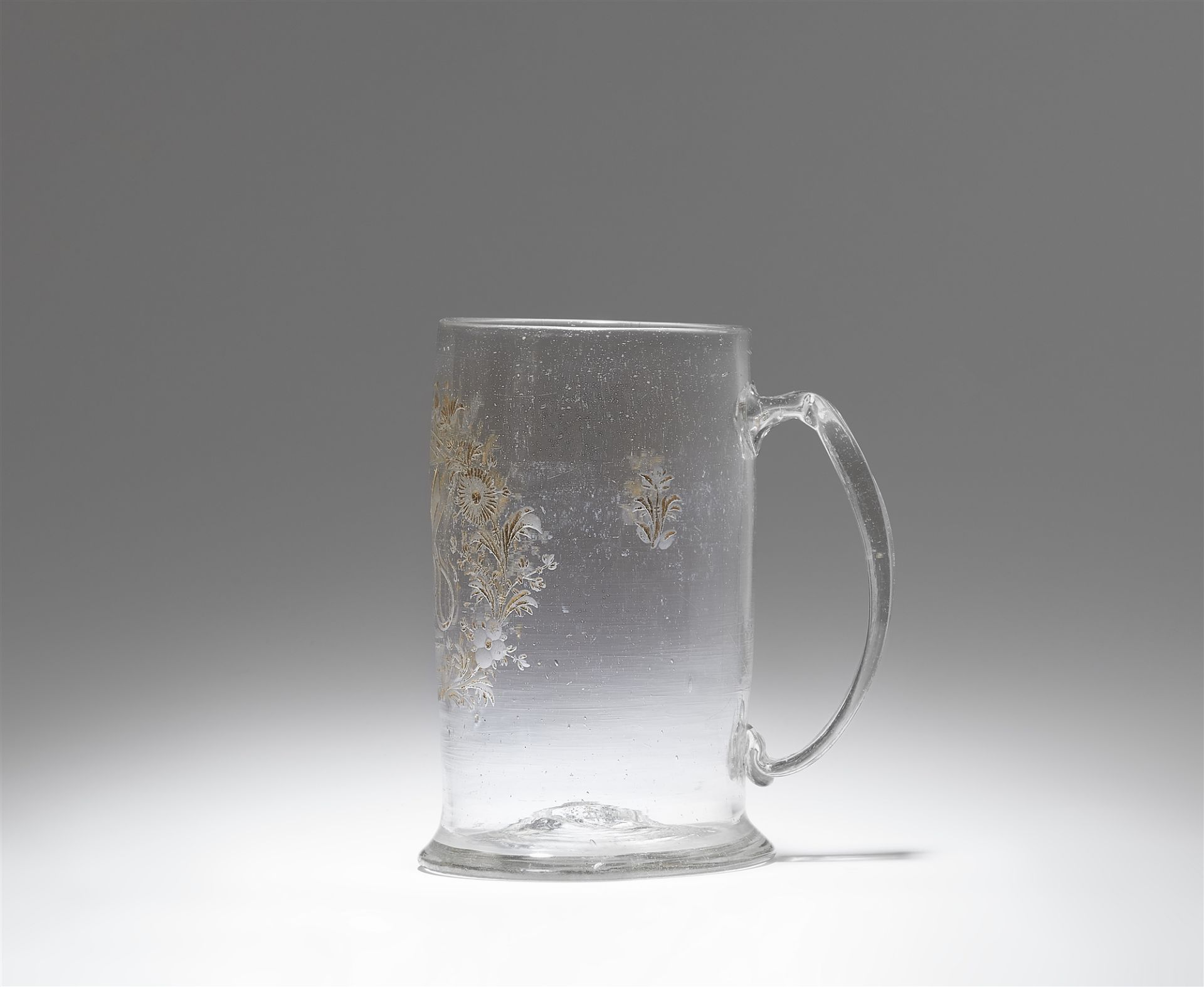 A cut glass tankard made for a tailor - Image 2 of 2