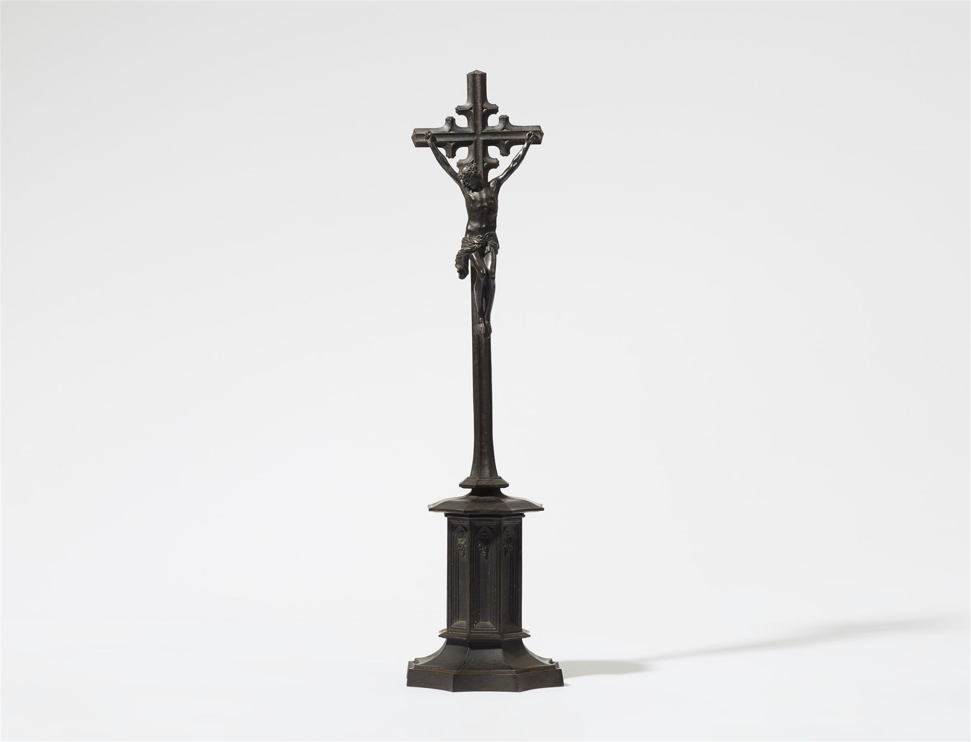 A cast iron crucifix