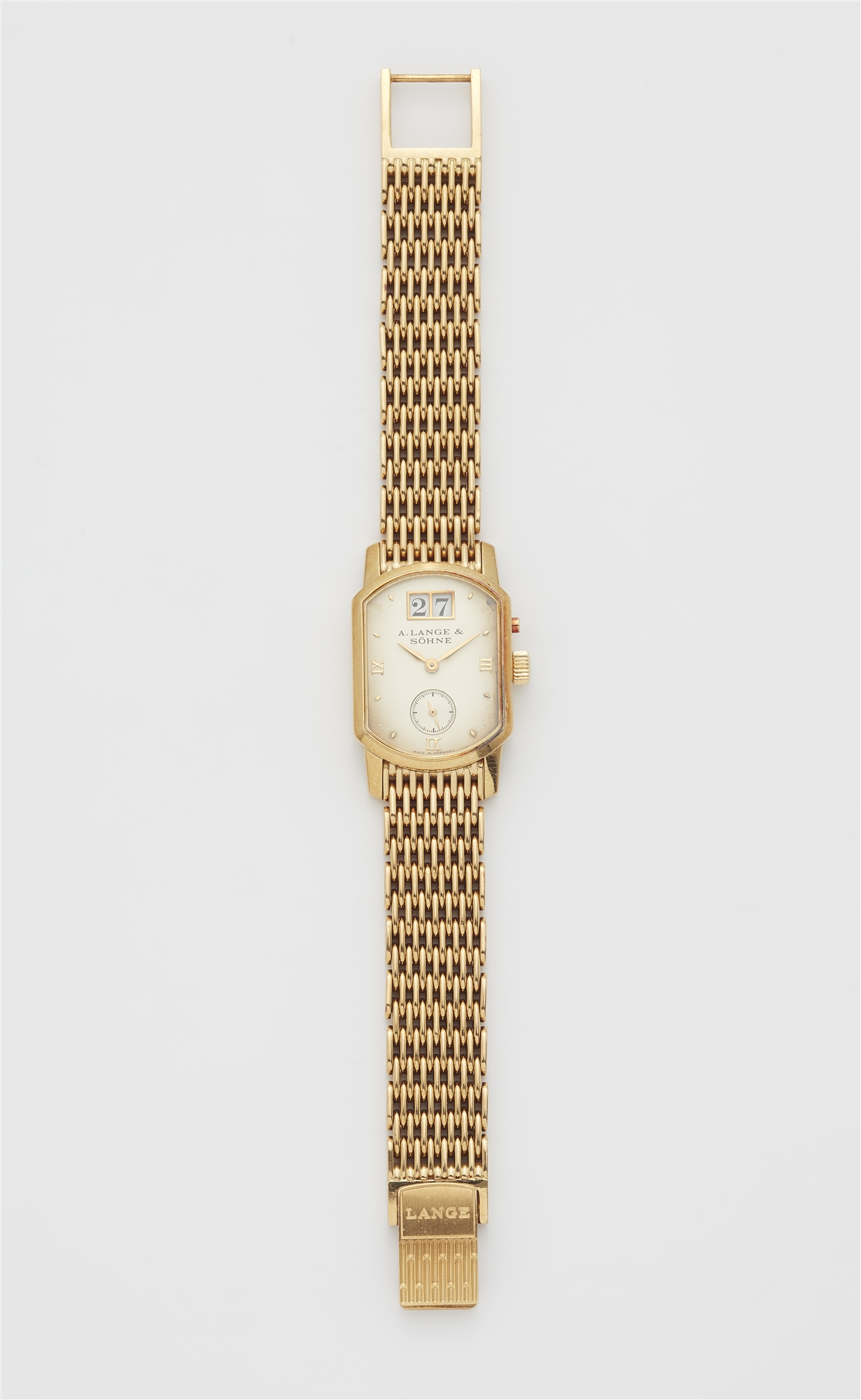 An 18k yellow gold A. Lange & Söhne ladies wristwatch.
