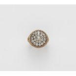 Victorianischer Ring mit Diamanten
