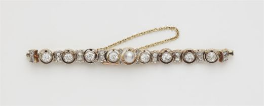 Rivierenarmband mit Diamanten