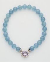 Aquamarin-Collier