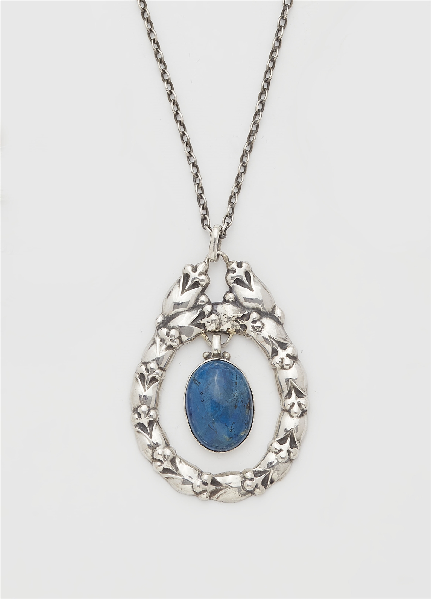 A Jugendstil silver necklace, model no. 20