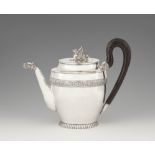A Neoclassical Hamburg silver teapot